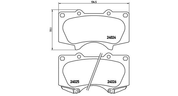 MAGNETI MARELLI Комплект тормозных колодок, дисковый тормоз 363700483102